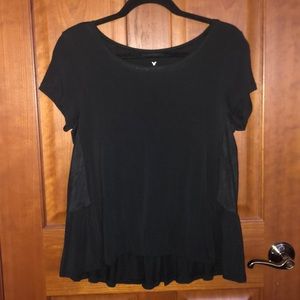 American Eagle Soft Black Tee